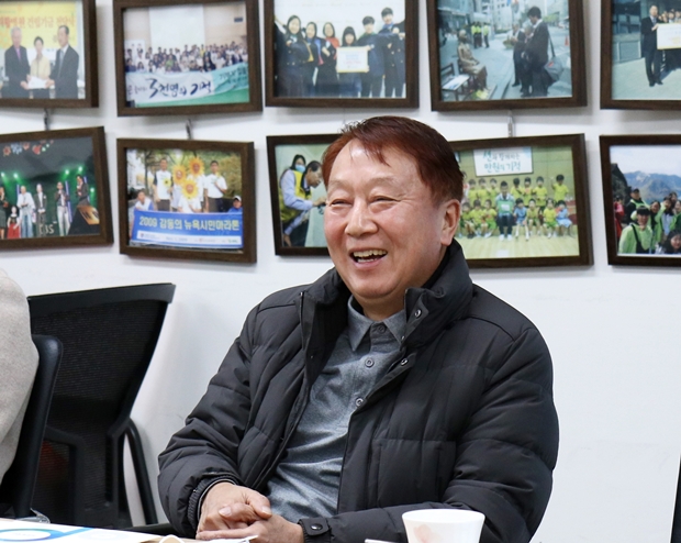 마라톤의 매력은 정직과 의리라고 말하는 김기섭 회원