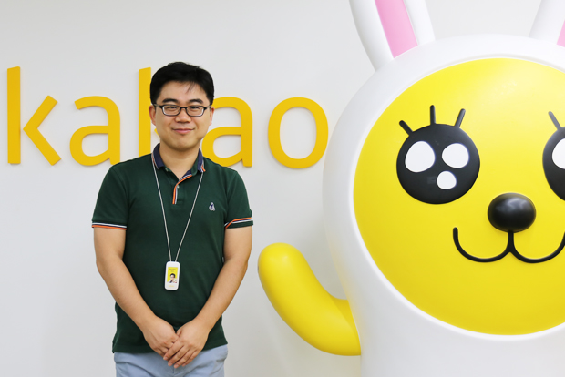  ▲ ㈜카카오 임직원의 자원봉사와 기부를 비롯한 다양한 사회참여활동을 담당하고 있는 박진석 소셜임팩트팀 차장.