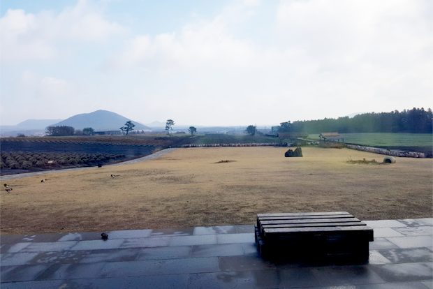 제주 한라산 자락에 위치한 한울영농법인 보롬왓 농장