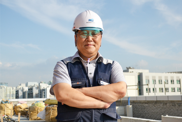 ▲ 어린이재활병원 건설사업관리(CM)사 한미글로벌의 정태성 단장.