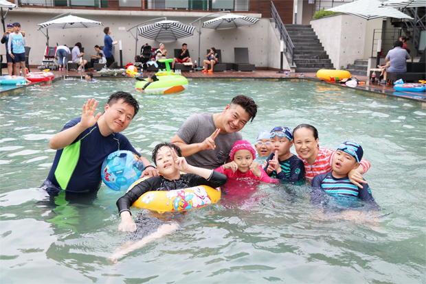 장애어린이 가족과 효성그룹 임직원 가족이 함께한 1박2일 가평 여행