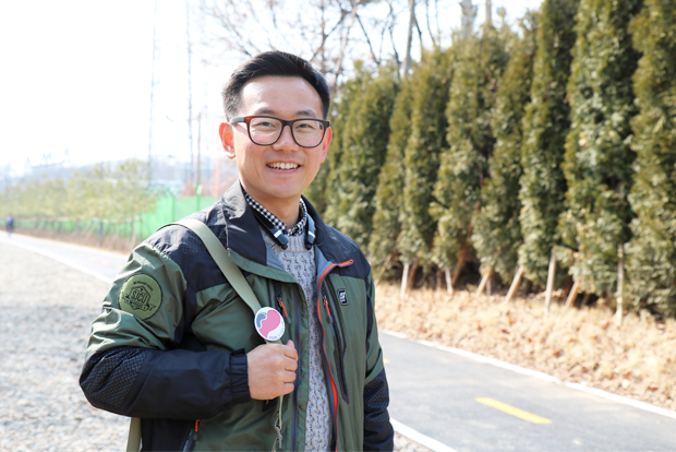 걷기를 통해 나눔을 실천하는 한걸음의 사랑 회원 신영각 님