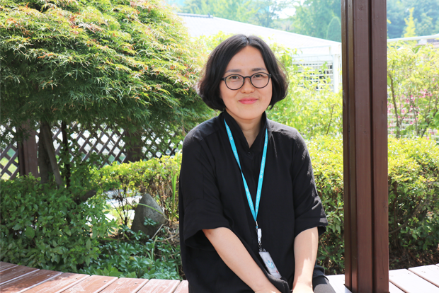 장애인의 홀로서기를 위해 아낌없는 지원을 펼치는 이은정 센터장