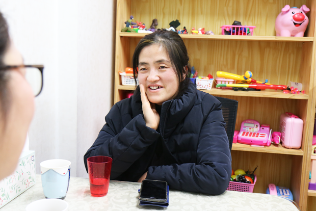 부모 심리‧상담치료를 통해 마음의 안정을 회복하고 있는 이미선 씨