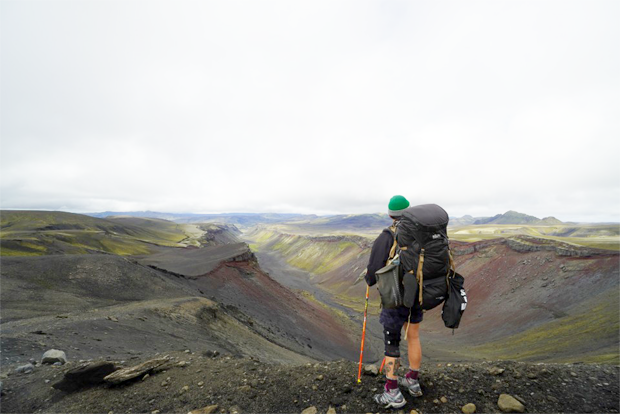 장애어린이를 위해서 아이슬란드 200km를 종단하며 모금을 펼친 김채울 씨