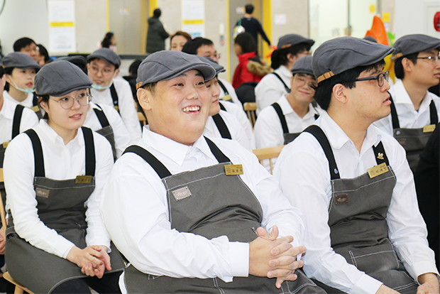 행복한베이커리&카페 챔피언십에 출전한 바리스타들