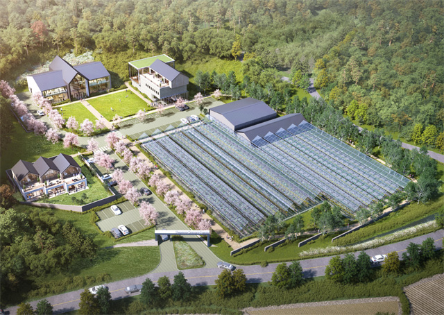 푸르메스마트팜 전경 조감도