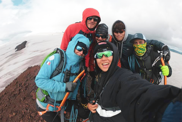 김채울 씨가 아이슬란드 종단을 함께한 멤버들