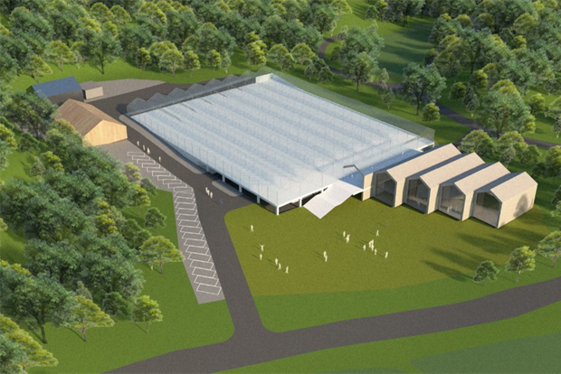 이상훈·장춘순 부부가 기부한 부지에 건립될 푸르메스마트팜 여주농원 조감도 (푸르메재단 DB)