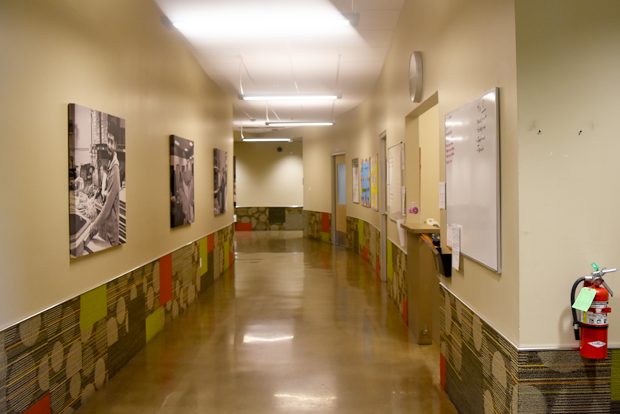 중증장애인이 이용에 불편함이 없도록 설계한 로웬센터 내부