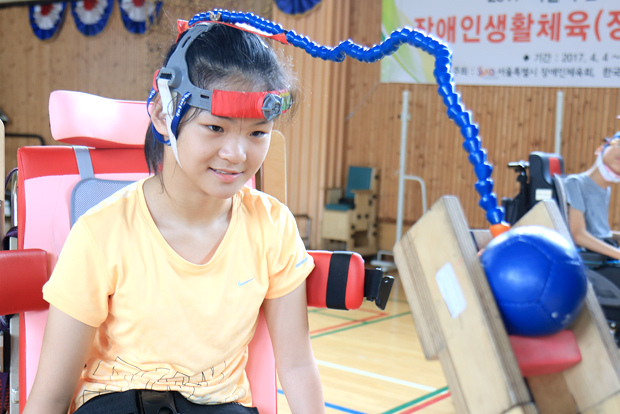 보치아를 통해 세상과 소통하는 소정이