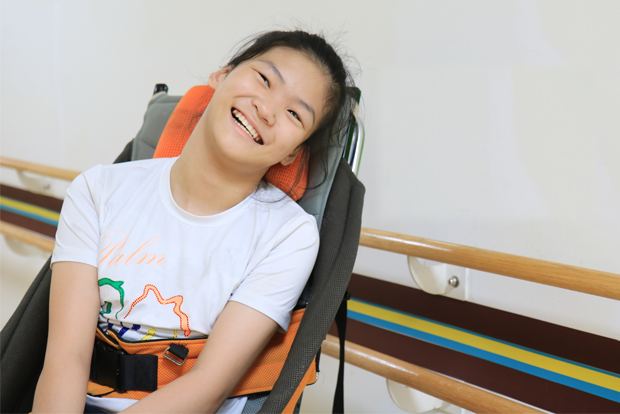 보치아 선수를 꿈꾸는 소정이