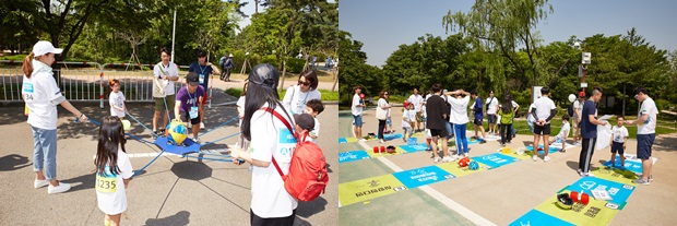 가족들과 함께 하는 게임 시간. 