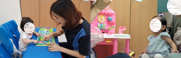 LENA 교육 프로그램이 실제 진행되고 있는 모습.