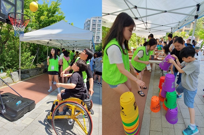 주민들이 함께 어우러진 ‘지역 대통합의 장’이 된 행사장 모습