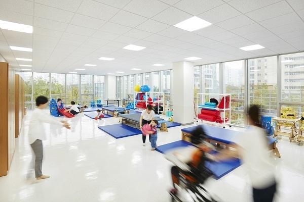 푸르메재단 넥슨어린이재활병원 치료실. (사진=푸르메재단 제공)