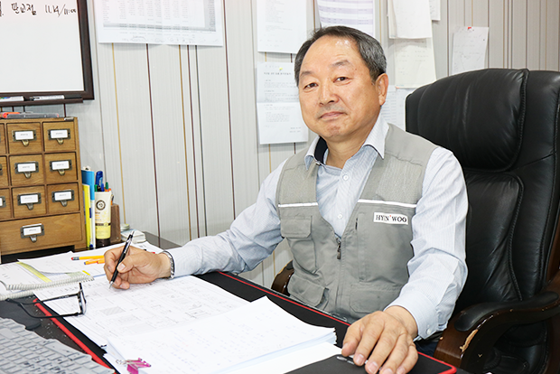 건설 분야의 외길을 걸으며 장애인 고용에 관심을 기울여온 김상현 씨