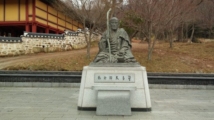 ▲ 초의선사의 동상