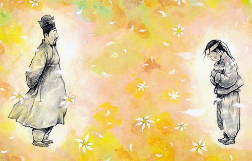 ▲ 다산과 제자 황상 (개암나무 제공)