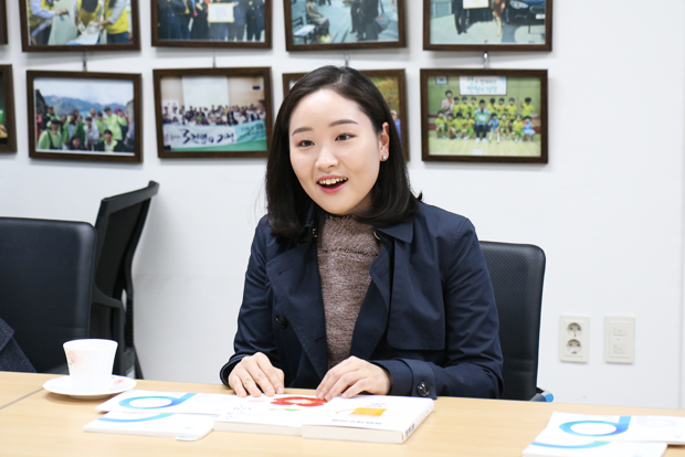 “제 연주가 장애인이 재활을 받고 홀로서는 데 보탬이 될 수 있어 기쁩니다.”