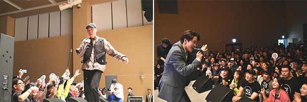 마라톤 뒷풀이 애프터파티 무대를 빛낸 가수 비와이와 자이언티