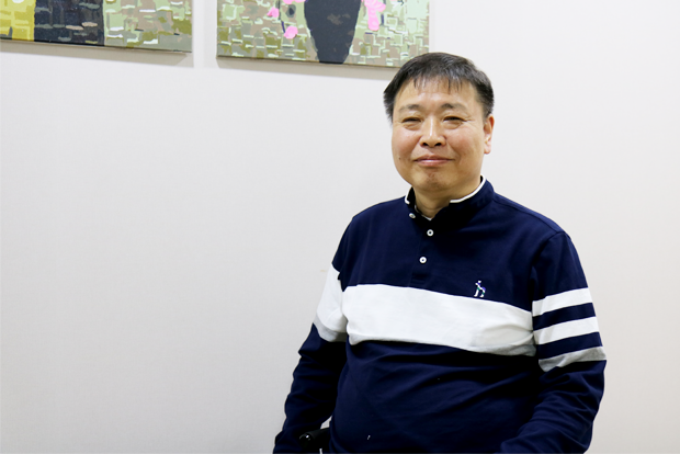 장애인의 마음을 보듬는 일이 중요하다고 강조하는 김창기 님