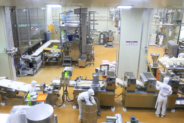 우리밀로 만두를 생산하고 있는 만두공방