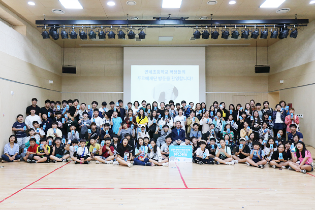 사랑나눔카페 수익금 전액을 기부한 연세초등학교