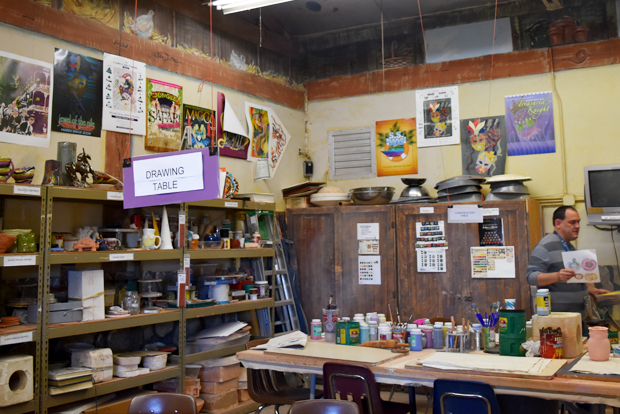 조형예술 교육실.