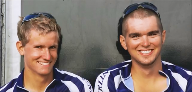 얼음과 눈으로 뒤덮인 산을 함께 올랐던 파트너 건틀렛과 제임스 후퍼