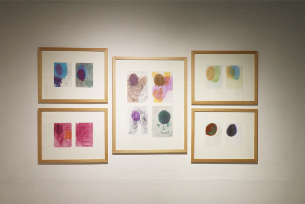 혜정 씨가 자신의 이야기를 표현한 작품