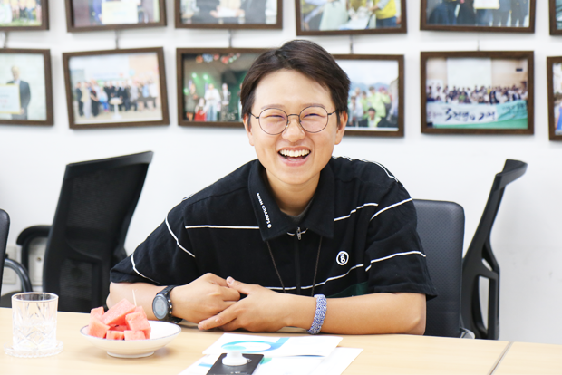 “우리가 함께 응원하고 있다는 사실을 장애어린이들에게 꼭 말해주고 싶어요!”