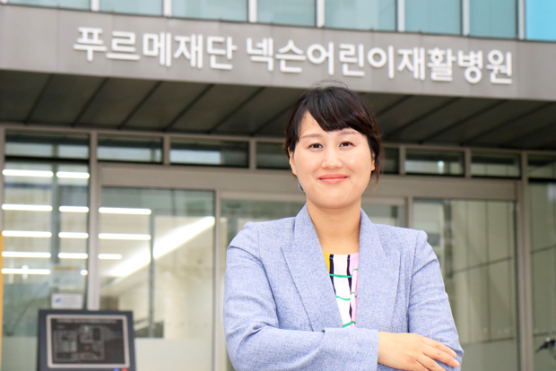 마포구 상암동 주민이자 어린이재활병원을 지키는 기부자 황혜진 씨