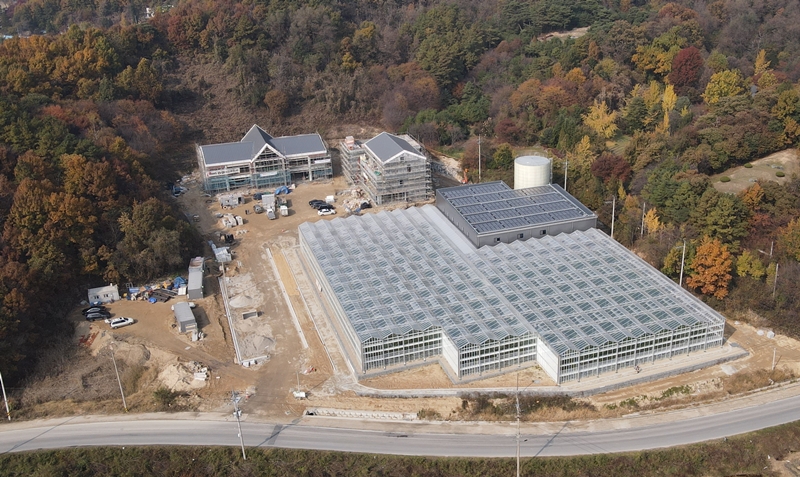 푸르메소셜팜 건립 진행 현황 (2021. 11. 11. 기준)