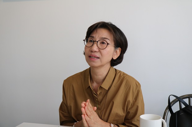 정용숙 씨는 발달장애인의 인간다운 삶을 제도적으로 보장해야 한다고 강조한다.