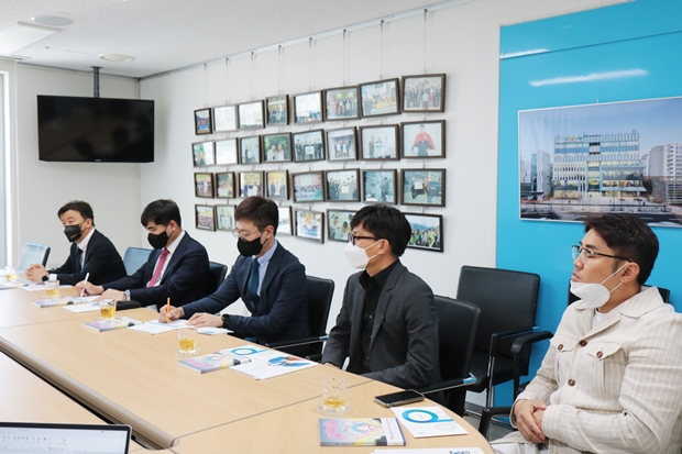 푸르메재단에서 열린 기부전달식