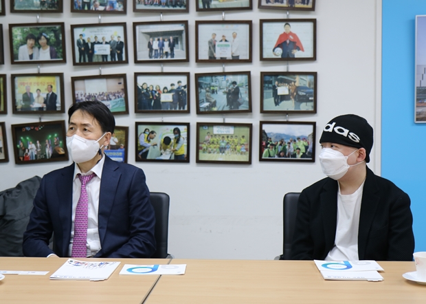 더미라클스 가입식에 참석한 이상우 변호사와 아들