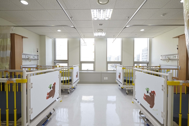 푸르메재단 넥슨어린이재활병원 병실 모습