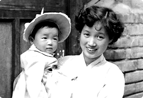 젊은 시절의 박완서 선생님