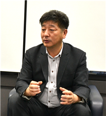 ▲ LG유플러스 CSR팀 백용대 팀장